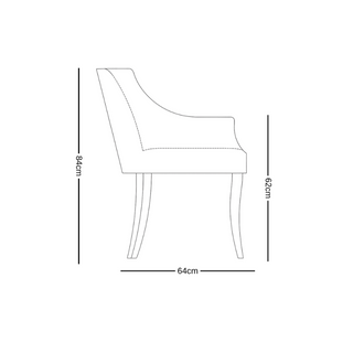 Abigail Dining Chair Deluxe