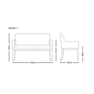 Caleb Dining Bench
