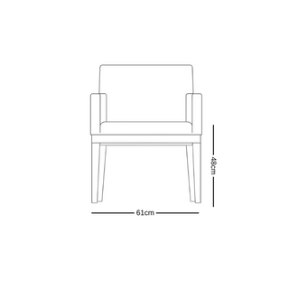 Caleb Dining Chair Deluxe