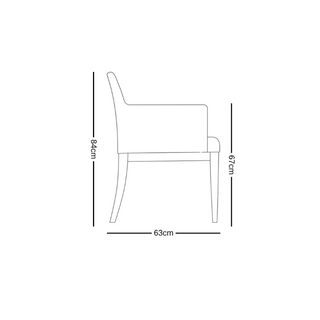 Caleb Dining Chair Deluxe