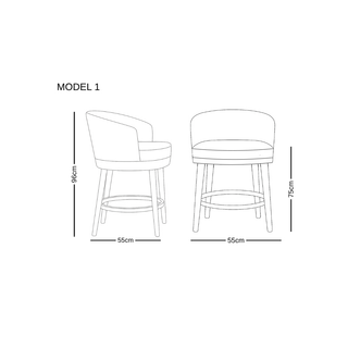 Eva Bar Stool