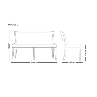 Grayson Dining Bench