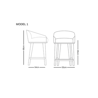 Malina Bar Stool