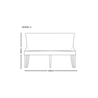 Sasha Dining Bench