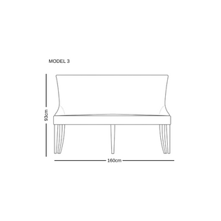 Sasha Dining Bench